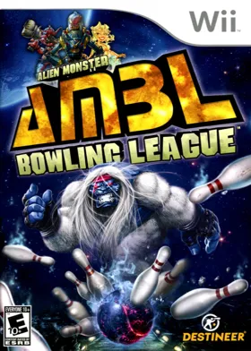 Alien Monster Bowling League box cover front